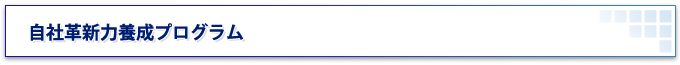 自社革新力養成プログラム